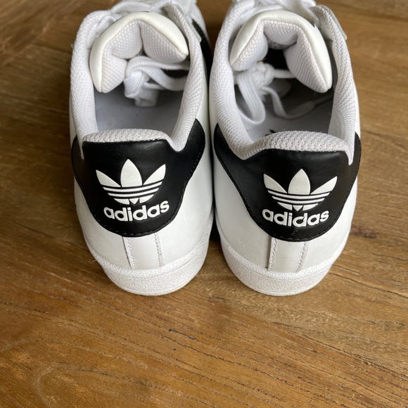 COPY - Size 8.5 - adidas Superstar White Black 2014 Rare Snoop Dogg Bush - Picture 5 of 13